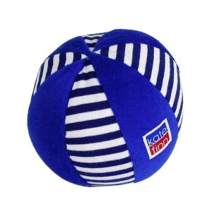 Ball Baby Toy Navy Stripe by Kate Finn Australia