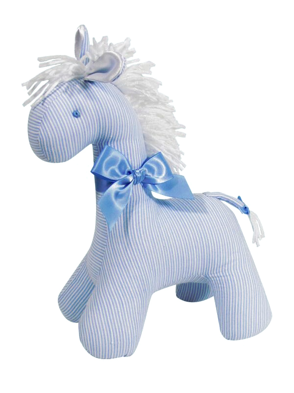 blue toy horse