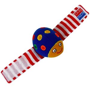 Primary Beetle Wrist Rattle Baby Toy by Kate Finn Australia