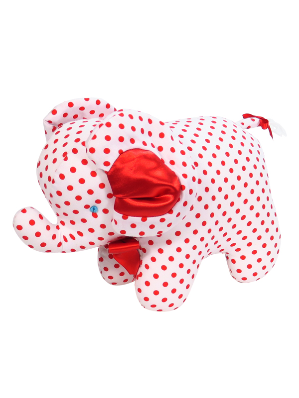 Red Dot Elephant Baby Toy by Kate Finn Australia