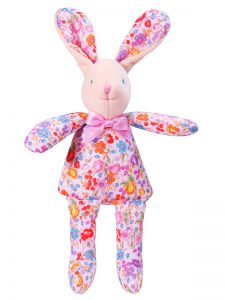 Pot Pourri Bunny Squeaker Baby Toy by Kate Finn Australia