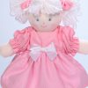 Mini Dottie 21cm Rag Doll Pink by Kate Finn