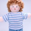 Mini Jim 21cm rag Doll by Kate Finn Australia