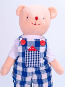 Billy 41cm Bear Designed by Kate Finn