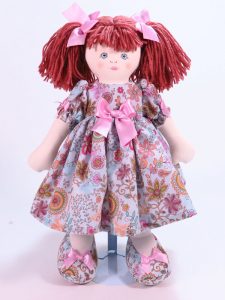 Camilla 39cm Rag Doll Designed and Sold by Kate Finn Australia