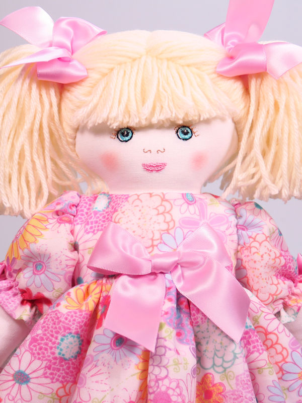 Julia 39cm Rag Doll Blond by Kate Finn