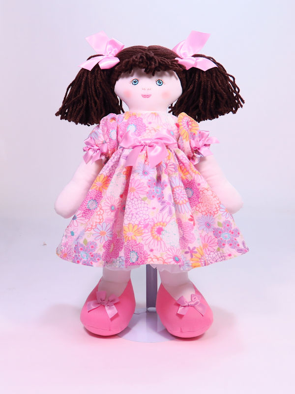 Julia 39cm Rag Doll Brunette